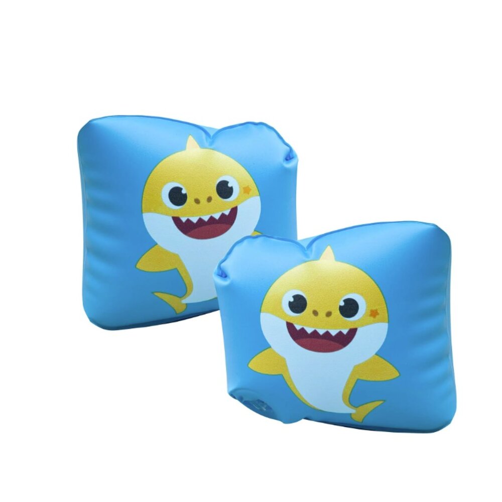 Pinkfong Baby Shark Inflatable Arm Ring Floats for Swimming